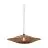 Good&Mojo Suspension Luminaire Bali Bambou Noir L | Convient pour 1x E27 